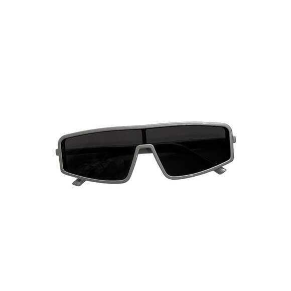 Dime x Nathalie Paris Mira Sunglasses in Silver Grey Polarized Sunglasses - Picture 1 of 8